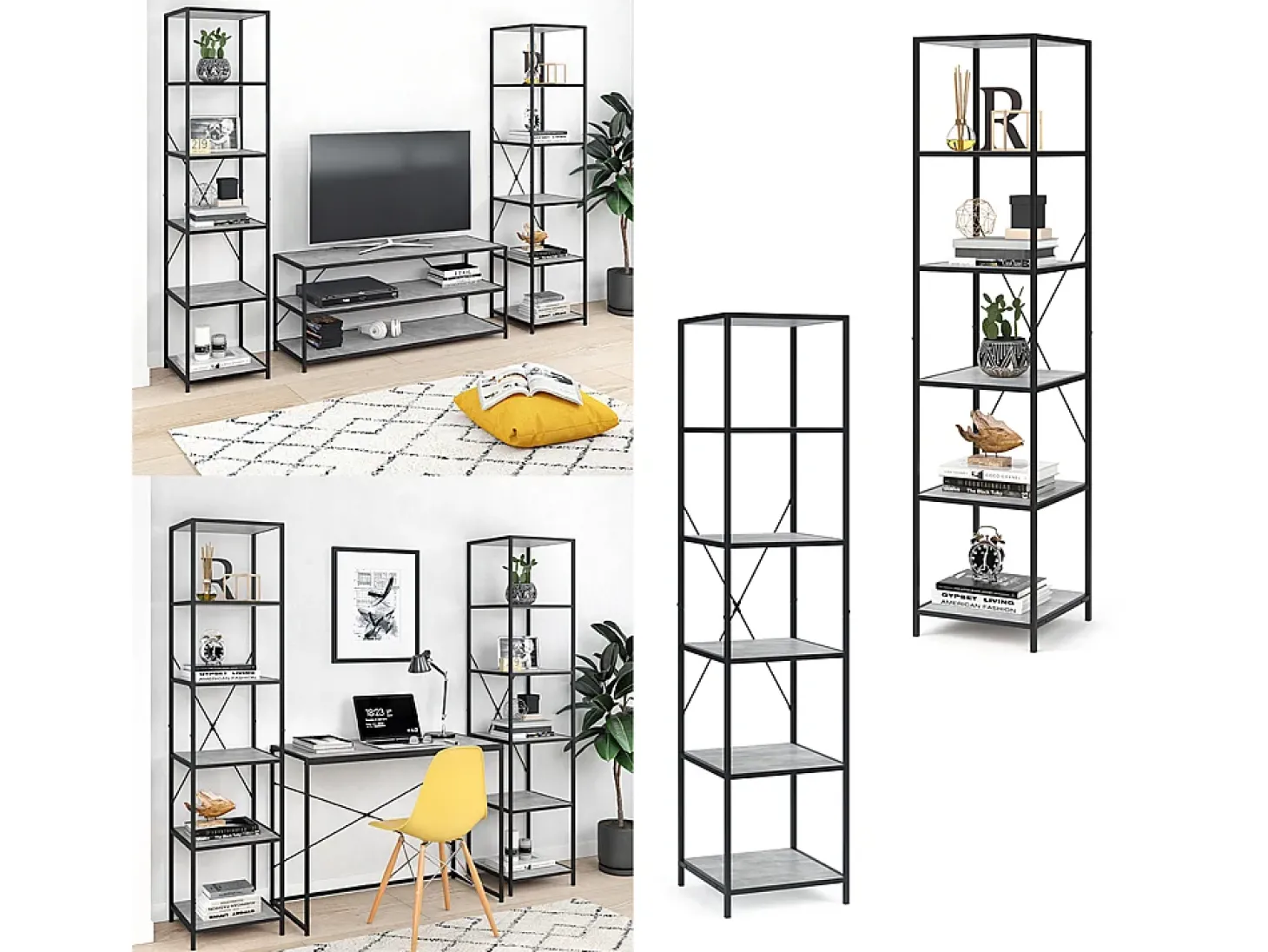 Divisória de sala betão 40x39.5x174 fyrk