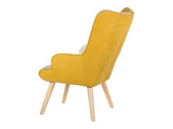 Dudeco Poltrona Luca Patchwork Mostarda