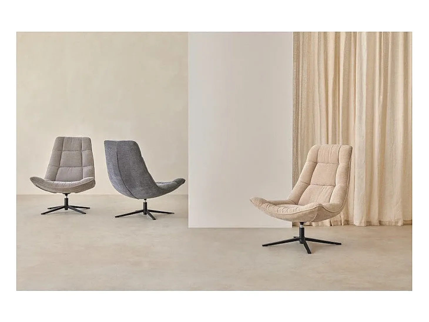 Dudeco Poltrona Parma Cinzento claro
