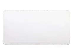 Entrada de metal branco envelhecido