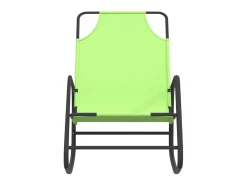 Espreguiçadeiras baloiço 2 pcs aço e textilene verde PT750787