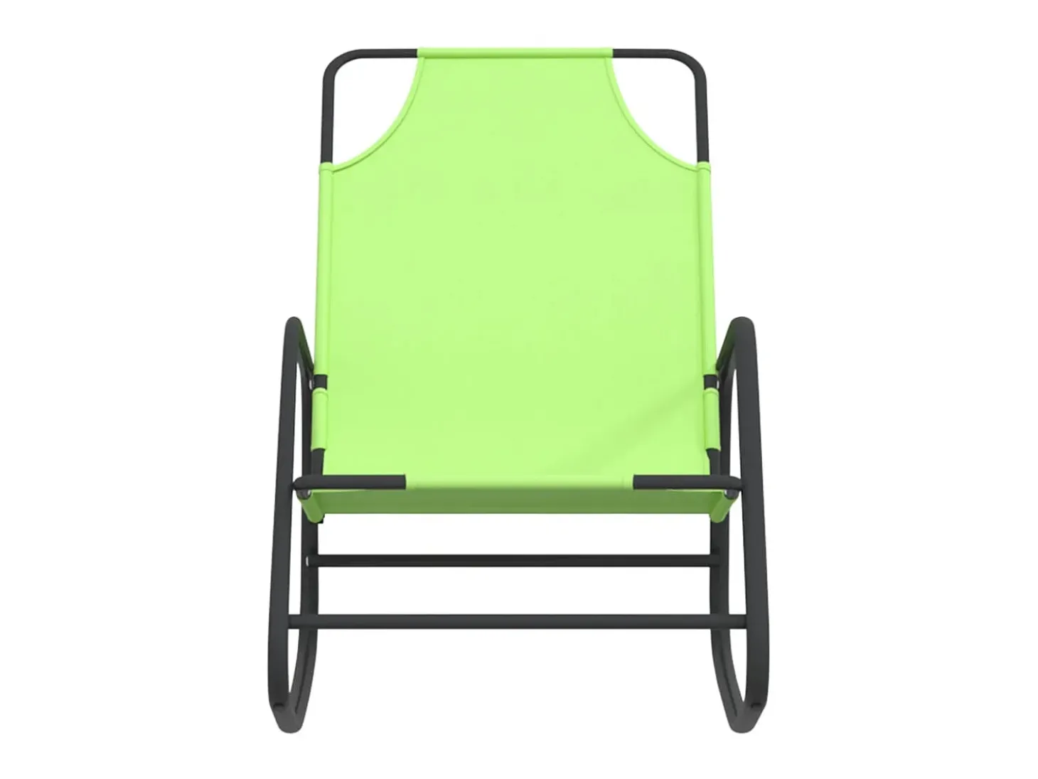 Espreguiçadeiras baloiço 2 pcs aço e textilene verde PT750787