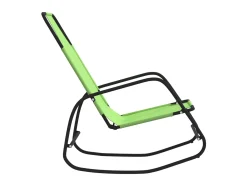 Espreguiçadeiras baloiço 2 pcs aço e textilene verde PT750787