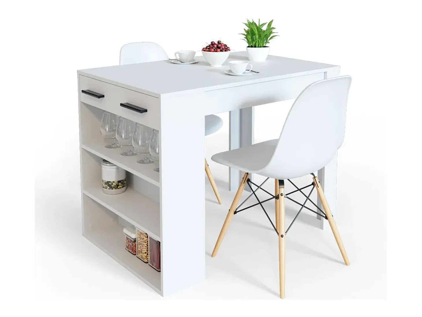 Esszimmertisch branco 67x100x77.5 repose