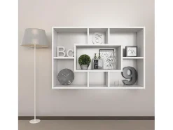 Estante - aglomerado - branco - PERSEUS