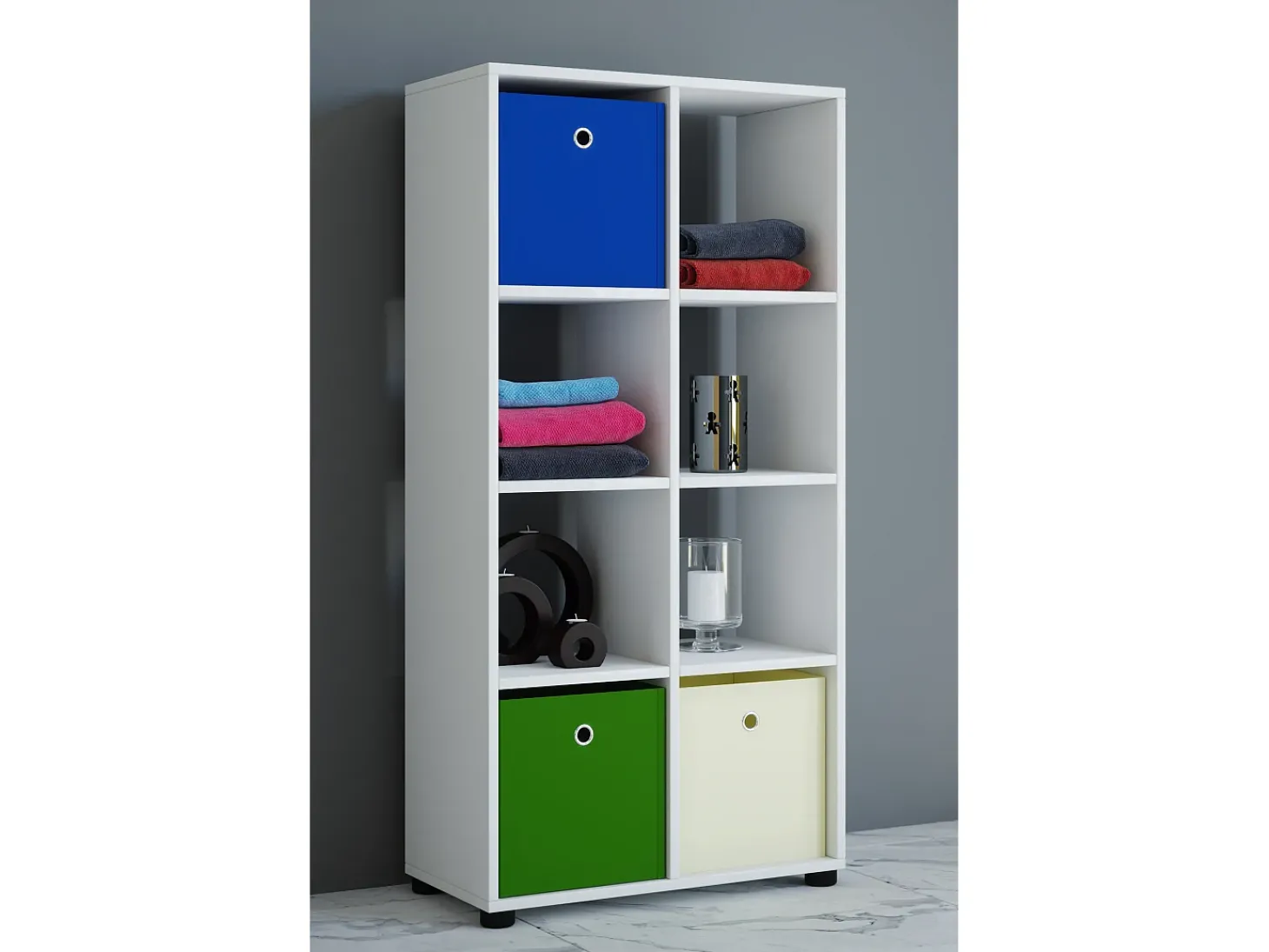Estante Benas Branco A. 123 x L. 60 x P. 30 cm