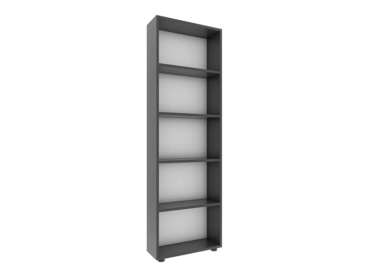 Estante Bulas Antracite A. 169 x L. 56 x P. 20 cm