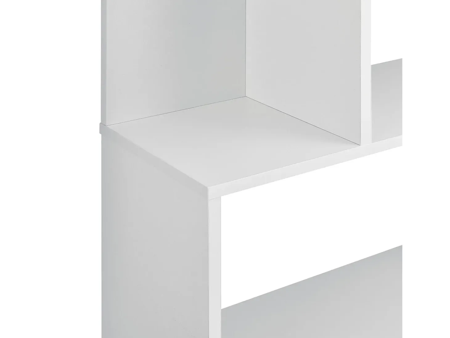 Estante com capacidade de carga de até 8 kg por compartimento 192 cm de altura branca 03_0004687