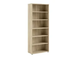 Estante Dtenton, estante de escritório, estante, biblioteca, 89x40 h222 cm, carvalho