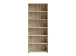 Estante Dtenton, estante de escritório, estante, biblioteca, 89x40 h222 cm, carvalho