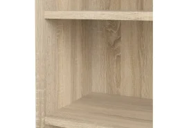 Estante Dtenton, estante de escritório, estante, biblioteca, 89x40 h222 cm, carvalho