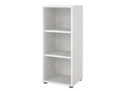 Estante Dterzi, Estante de escritório, Estante, Biblioteca, 47x40 h113 cm, Branco