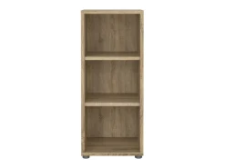Estante Dterzi, Estante de escritório, Estante, Biblioteca, 47x40 h113 cm, Carvalho