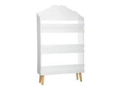 Estante em MDF branco 100x58x18cm