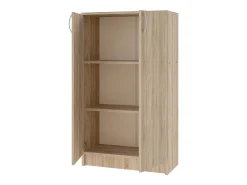 Estante haaus Flint, 2 portas, Carvalho Sonoma, 70 x 32 x 122 cm