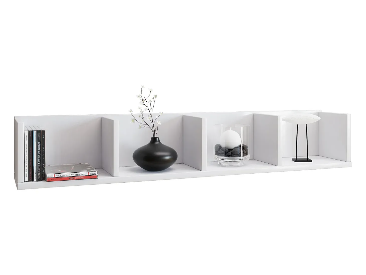 Estante Honsa Branco A. 97 x L. 15 x P. 17 cm