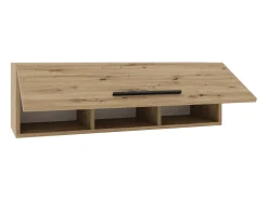 Estante modular haaus Kos, 1 porta, Carvalho artesanal, 30 x 30 x 95 cm