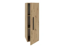 Estante modular haaus Kos, 1 porta, Carvalho artesanal, 30 x 30 x 95 cm