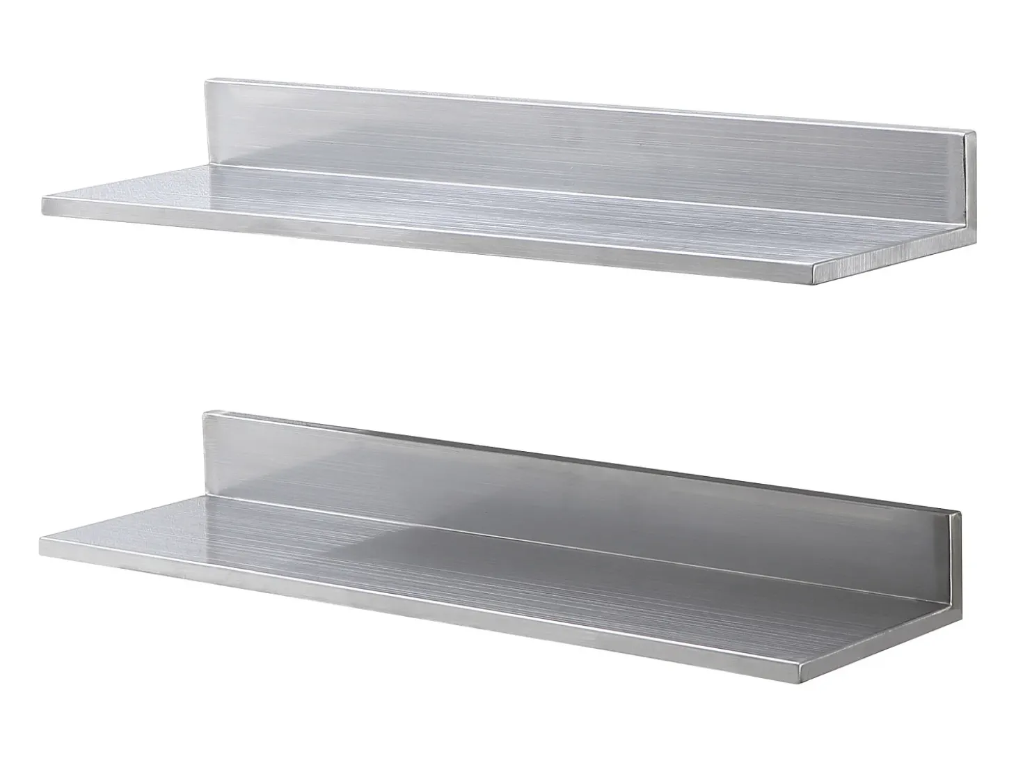 Estante Mural SucceBuy em Aço Inox 30 x 8,6 para Cozinha E Restaurante