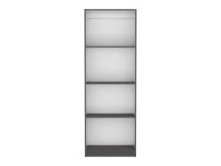 Estante para escritório em casa em melamina com 4 prateleiras abertas , 180.59 cm X 62.73 cm X 29.71 cm , Multicolor