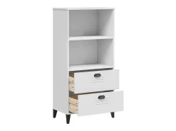 Estante VIKEN 60x35x123 cm derivados de madeira branco PT205444