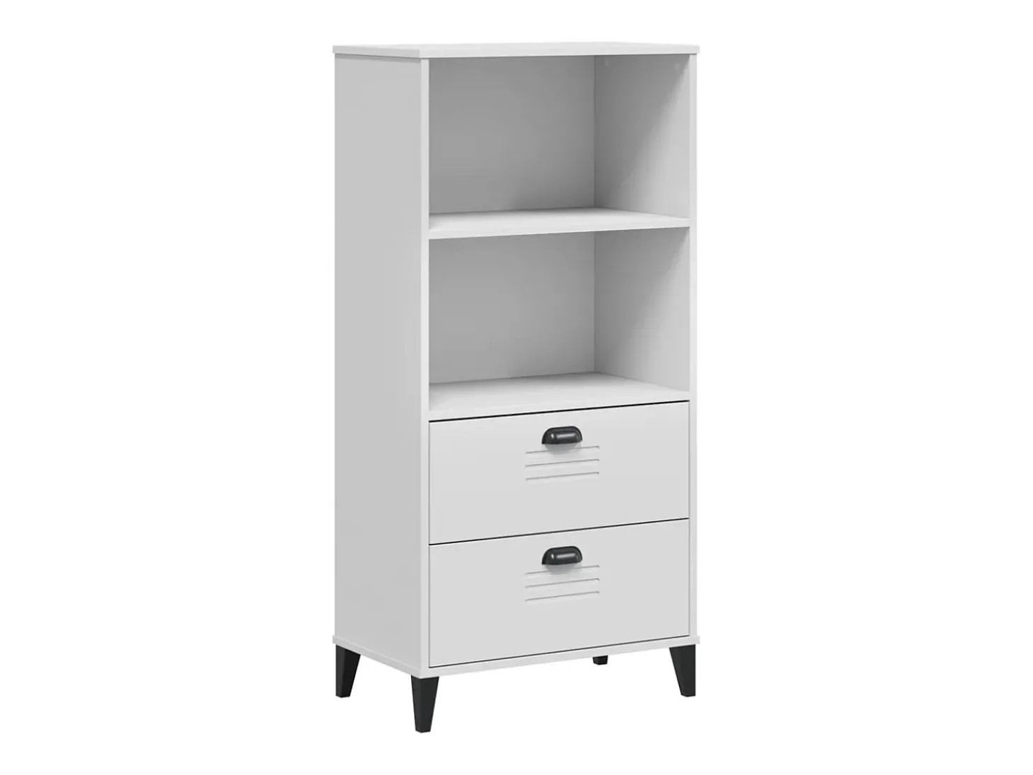 Estante VIKEN 60x35x123 cm derivados de madeira branco PT205444