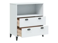 Estante VIKEN 80x40x90 cm derivados de madeira branco PT486029