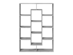 Estante 102x29x143 cm contraplacado cinzento-cimento