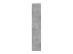 Estante 102x29x143 cm contraplacado cinzento-cimento
