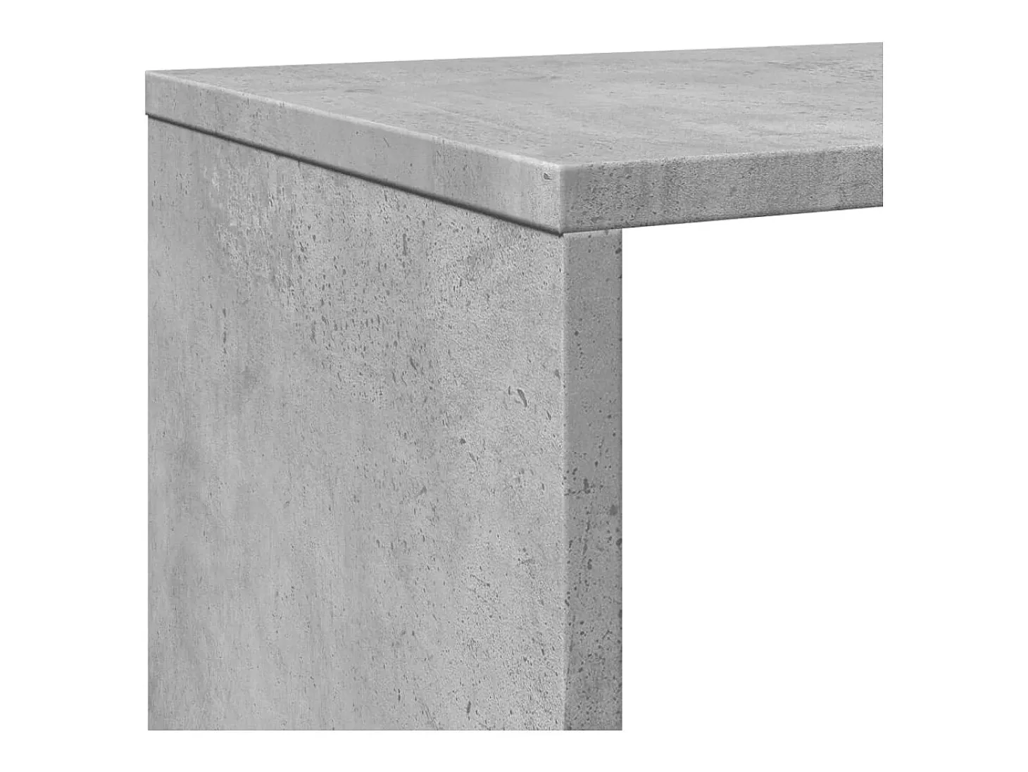 Estante 102x29x143 cm contraplacado cinzento-cimento