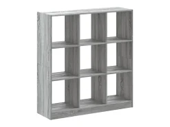 Estante 102x32x108 cm derivados de madeira cinzento sonoma PT659858