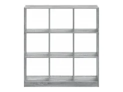 Estante 102x32x108 cm derivados de madeira cinzento sonoma PT659858