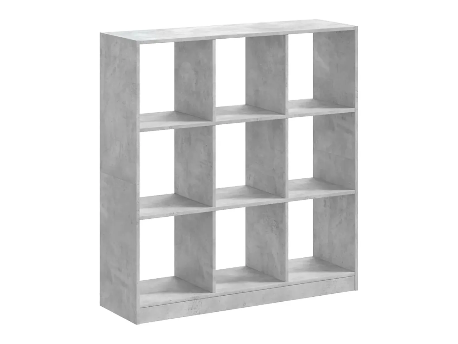 Estante 102x32x108 cm derivados de madeira cinzento cimento PT576905