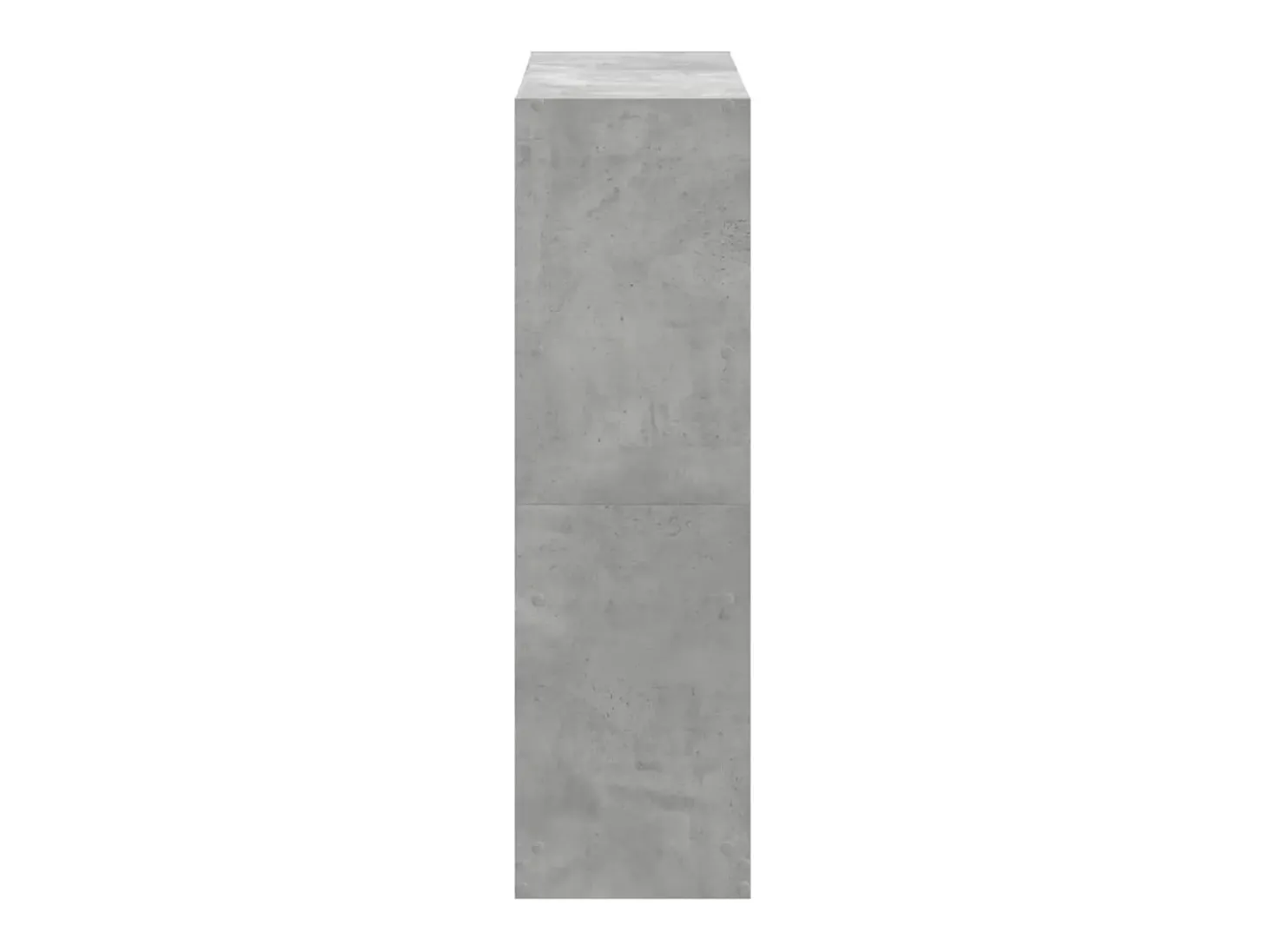 Estante 102x32x108 cm derivados de madeira cinzento cimento PT576905