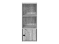 Estante 31x24x77 cm derivados de madeira cinzento sonoma