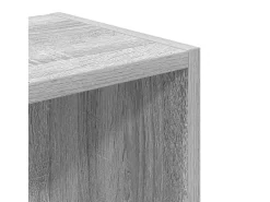 Estante 31x24x77 cm derivados de madeira cinzento sonoma