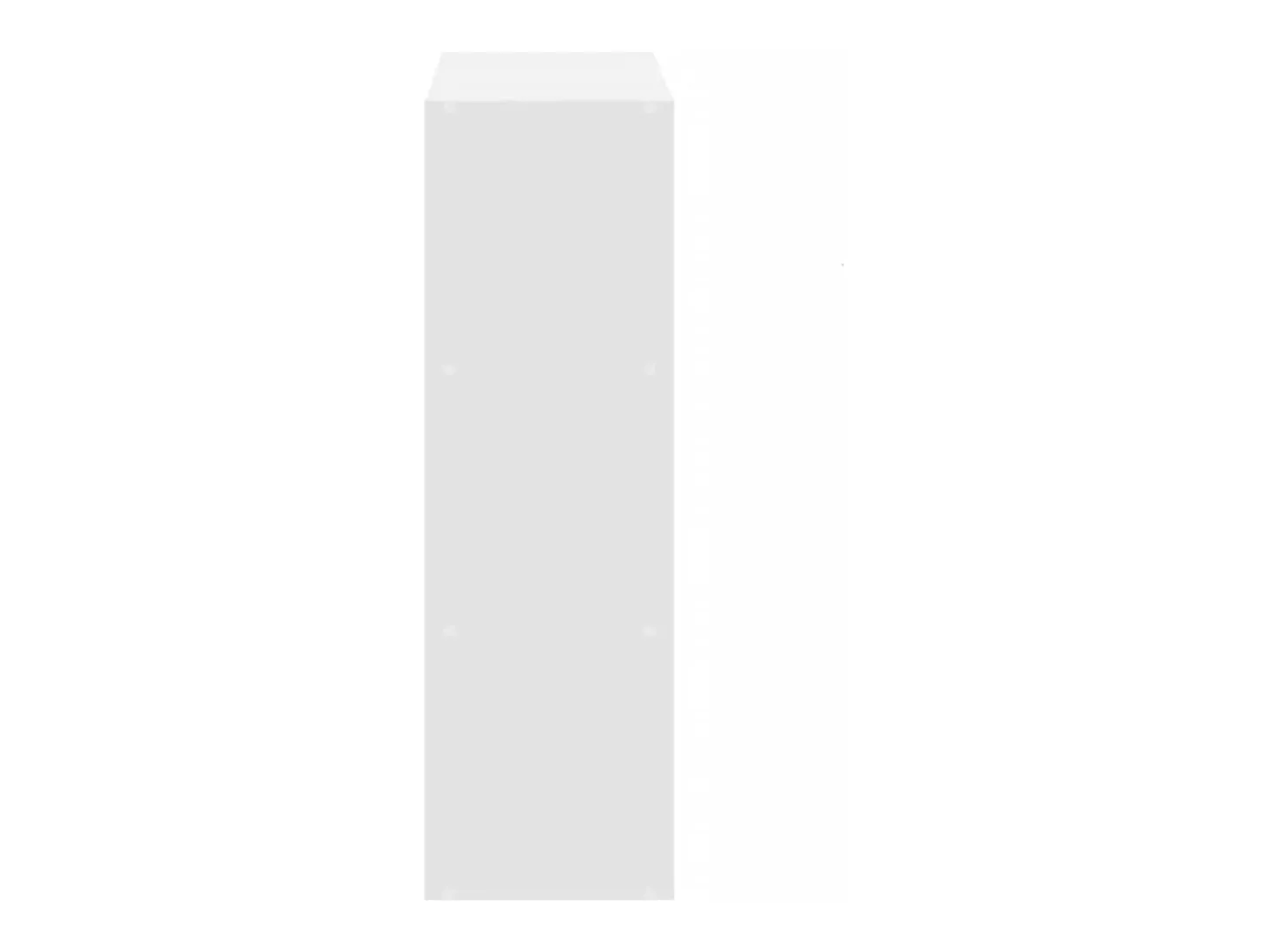 Estante 102x32x102 cm derivados de madeira branco PT677994