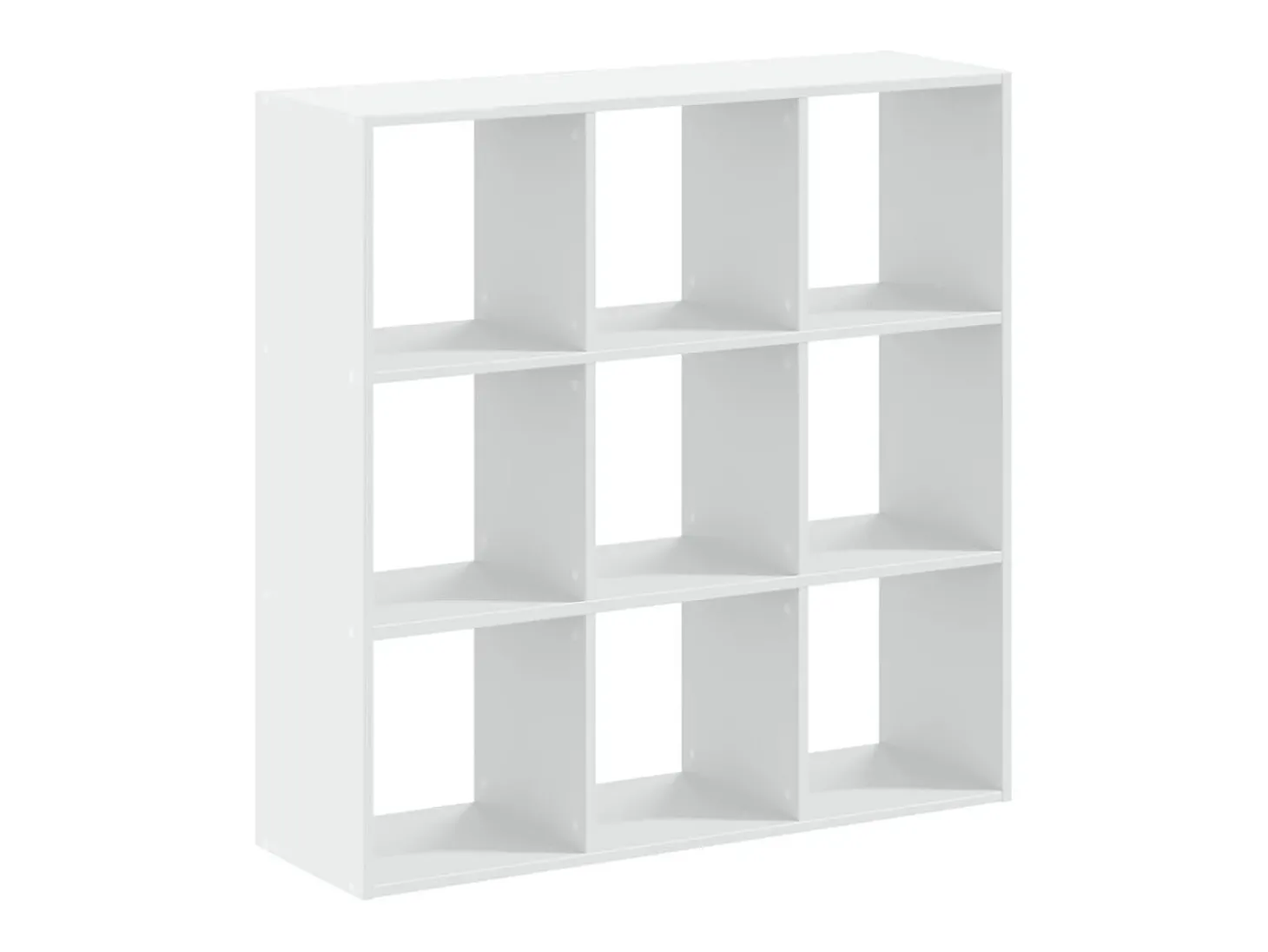 Estante 102x32x102 cm derivados de madeira branco PT677994
