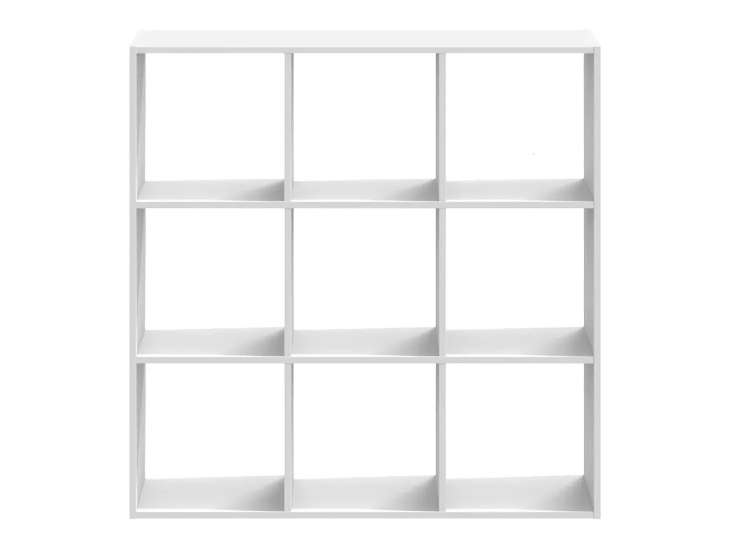Estante 102x32x102 cm derivados de madeira branco PT677994
