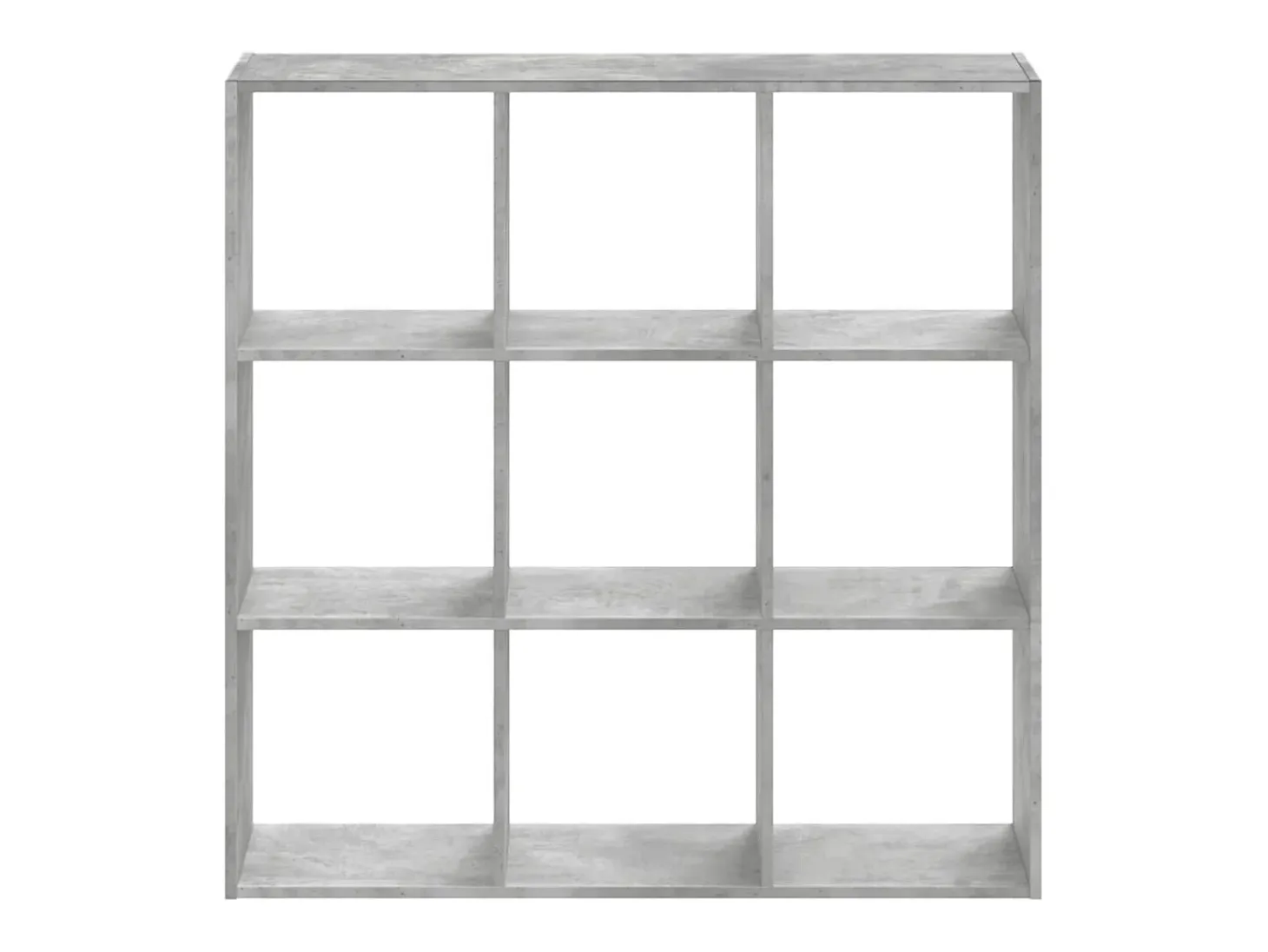 Estante 102x32x102 cm derivados de madeira cinzento cimento PT474572