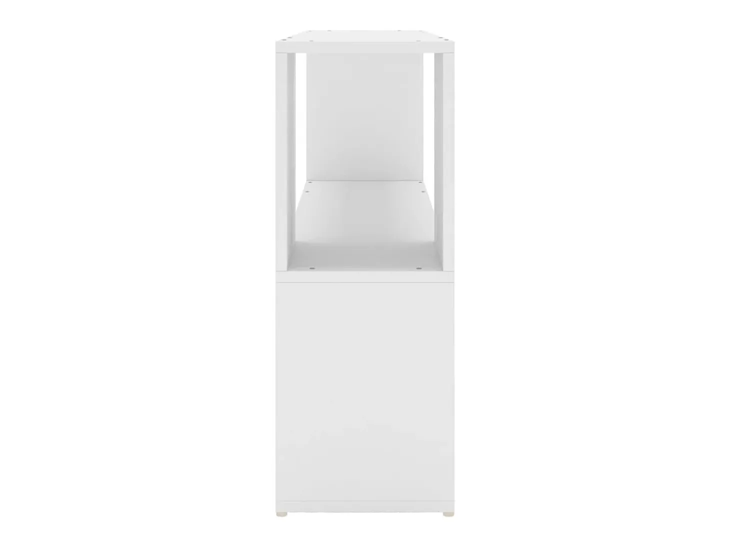 Estante 100x24x63 cm derivados de madeira branco PT394495