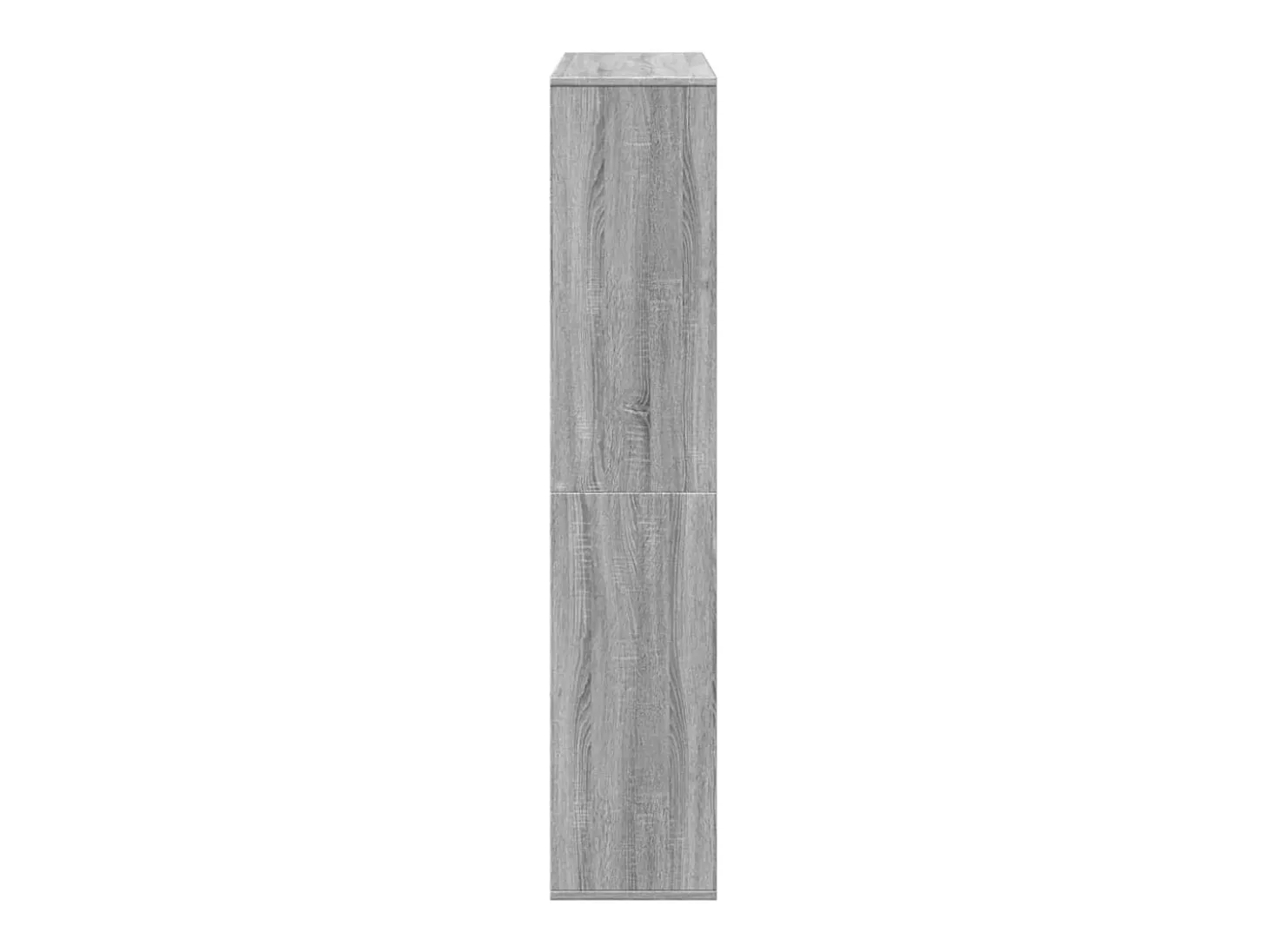 Estante 102x29x143 cm derivados de madeira cinzento sonoma