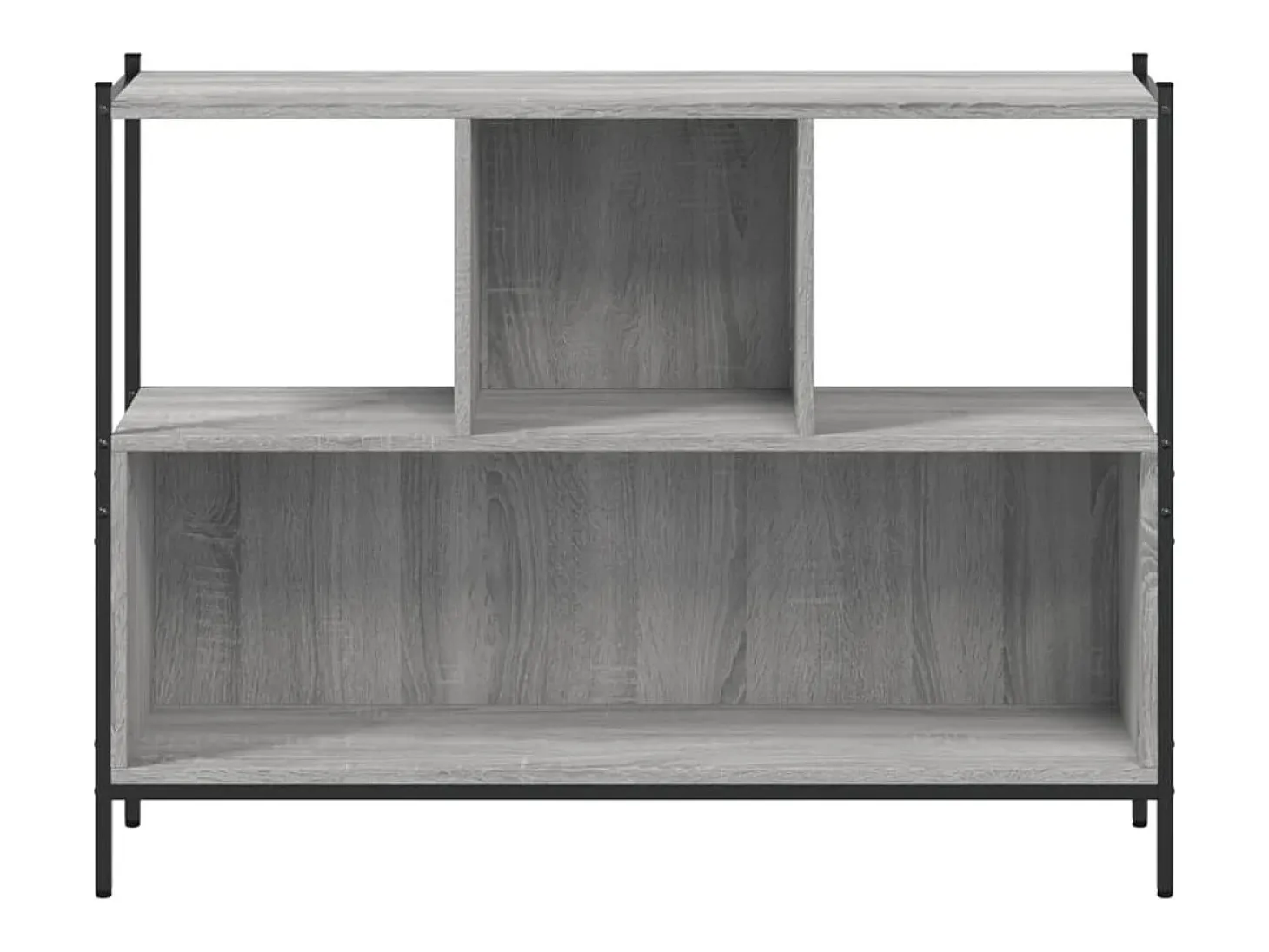 Estante 102x28x77,5 cm derivados de madeira cinzento sonoma PT689546