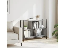 Estante 102x28x77,5 cm derivados de madeira cinzento sonoma PT689546