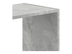 Estante 102x32x108 cm derivados de madeira cinzento cimento