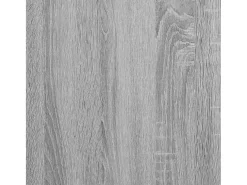 Estante 31x24x102 cm derivados de madeira cinzento sonoma