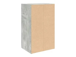 Estante 31x24x52 cm derivados de madeira cinzento cimento