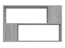 Estante 100x24x63 cm derivados de madeira cinzento sonoma PT276649