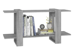 Estante 100x30x51 cm madeira processada cor sonoma cinza PT797983