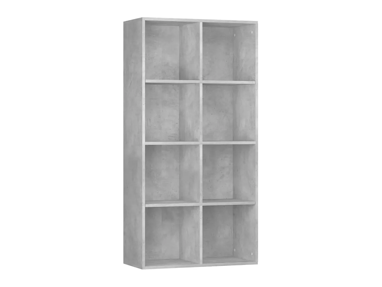 Estante/aparador 66x30x130 cm contraplacado cinzento cimento PT315025